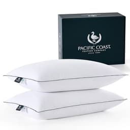 Pacific Coast White Goose Down King Pillows