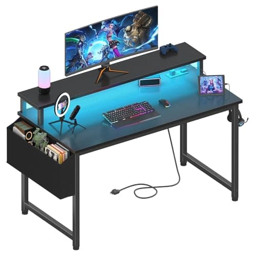 Lufeiya Gaming Desk 40-inch Black