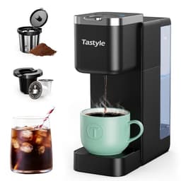 Tastyle Single Serve Coffee Maker Black