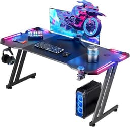 HLDIRECT Gaming Desk 47-inch