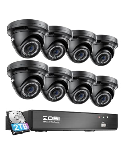 Zosi 8MP 4K PoE Security System