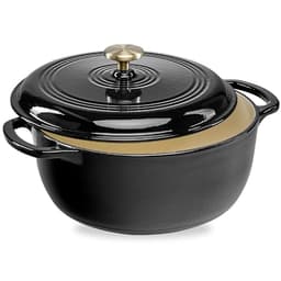 Best Choice Products Cast-Iron Dutch Oven Black