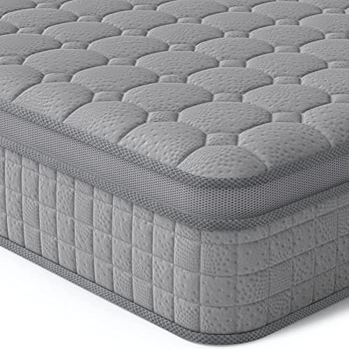 Vesgantti Full Mattress 10-inch Gray
