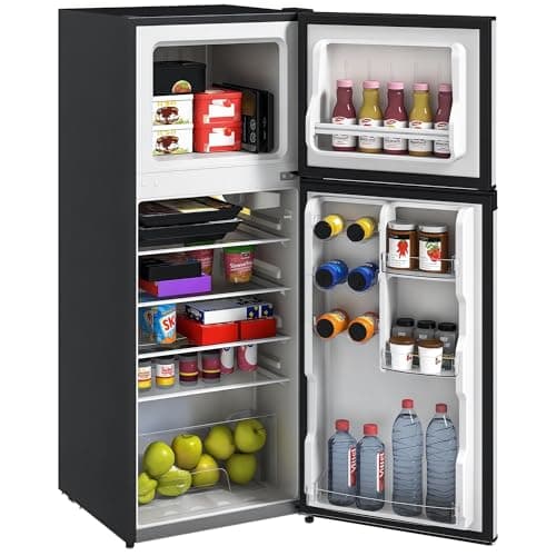Homcom 4 Cu.Ft Mini Fridge with Freezer