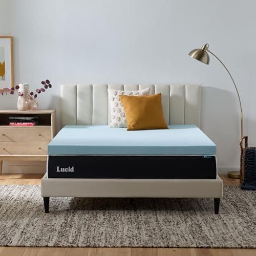 Lucid 3-Inch Queen Mattress Topper