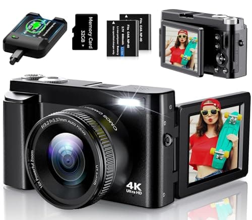 Jgipl 4K Camera Black