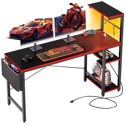 Bestier 61-inch Gaming Desk