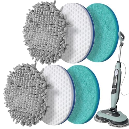 Frescares S7001 Upgraded Steam&Scrub Mop Pads