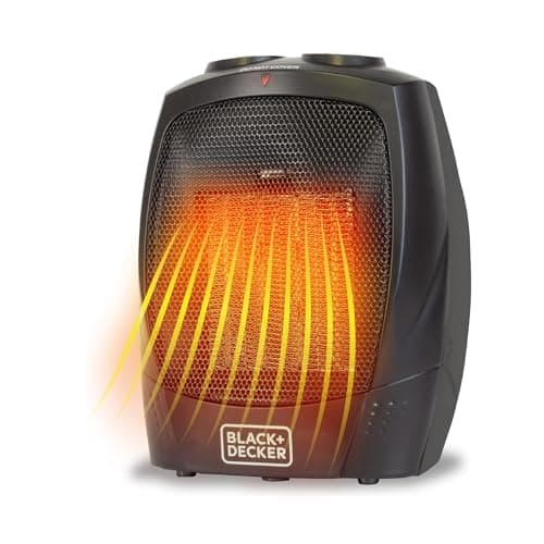 Black+Decker Portable Space Heater Black