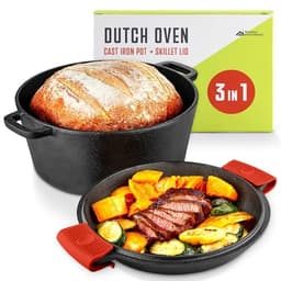 Modern Innovations Dutch Oven Skillet Combo