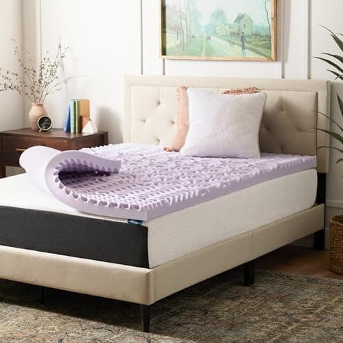Lucid Lavender 3-Inch King Mattress Topper