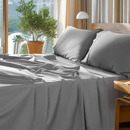 Sonoro Kate Sateen Sheets Gray