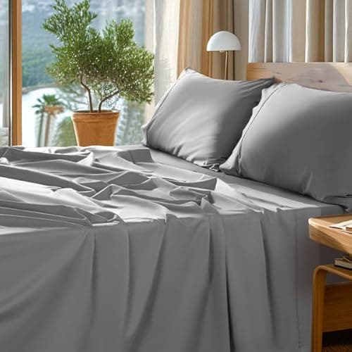 Sonoro Kate Sateen Sheets Gray