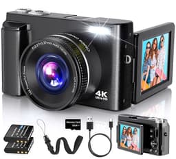 Duluvulu 4K Camera Black