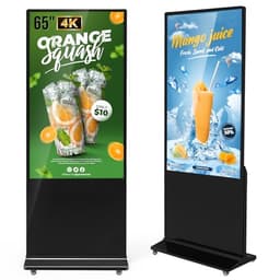 QIXZOCV 65-inch Digital Signage Display
