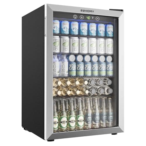 Euhomy Beverage Refrigerator