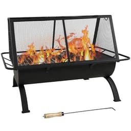 Sunnydaze 36-Inch Northland Steel Outdoor Fire Pit