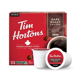 Tim Hortons Dark Roast K-Cup Pods Red