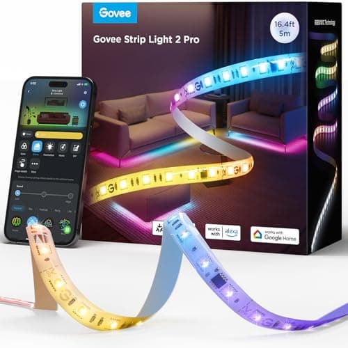 Govee RGBWWIC Strip Light 2 Pro 16.4ft