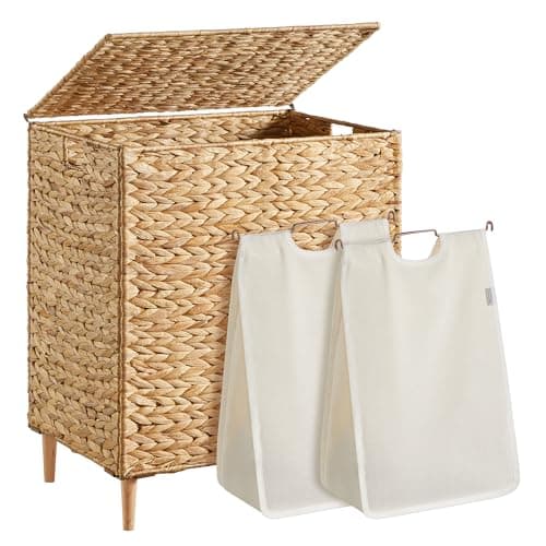 Songmics Laundry Hamper Natural