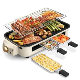 Pukomc 2-in-1 Electric Indoor Grill