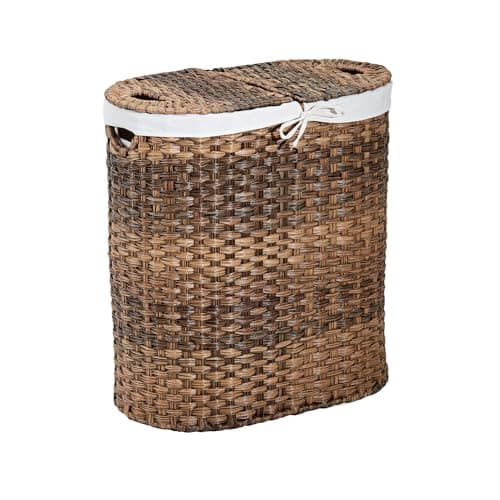 Seville Classics Handwoven Laundry Bin