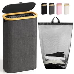 Bathola 75L Slim Laundry Hamper