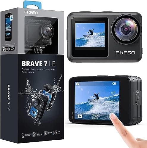 AKASO Brave 7 LE 4K30FPS 20MP WiFi Action Camera