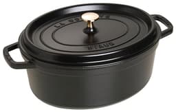 Staub Oval Dutch Oven 8.5qt Black