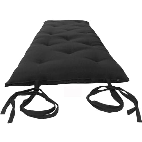 D&D Futon Furniture Japanese Floor Mattress Black