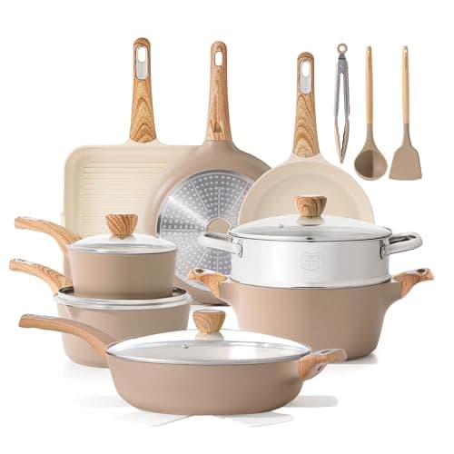 Sensarte Ceramic Cookware Set