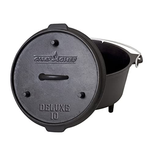 Camp Chef DO10-6 Cast Iron Dutch Oven
