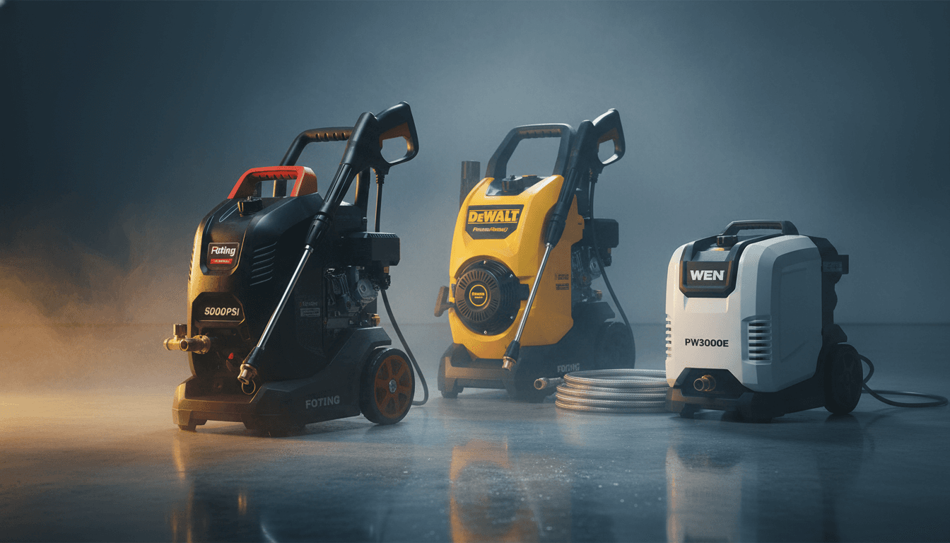 Best High‑Pressure Cold Water Pressure Washers (3000+ PSI)