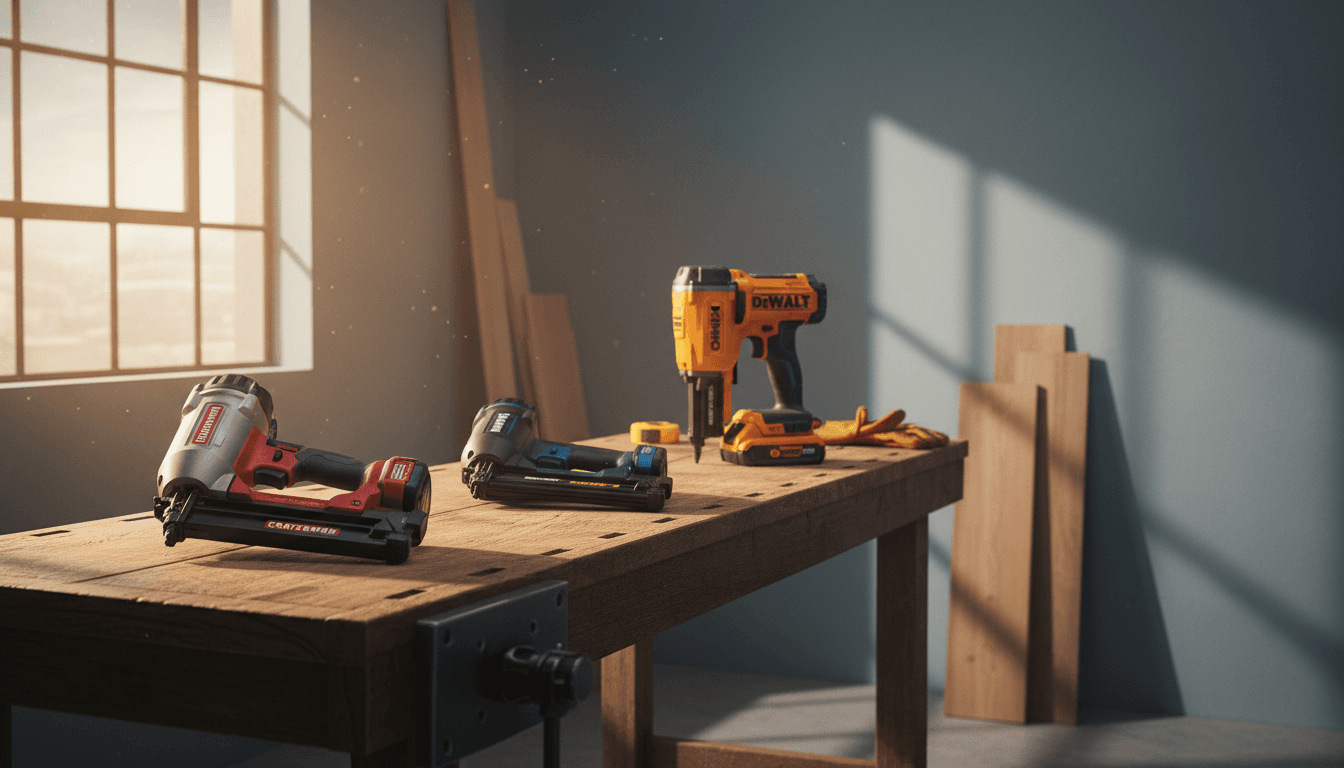 Best Cordless (Battery-Powered) Finish Nailer Guns