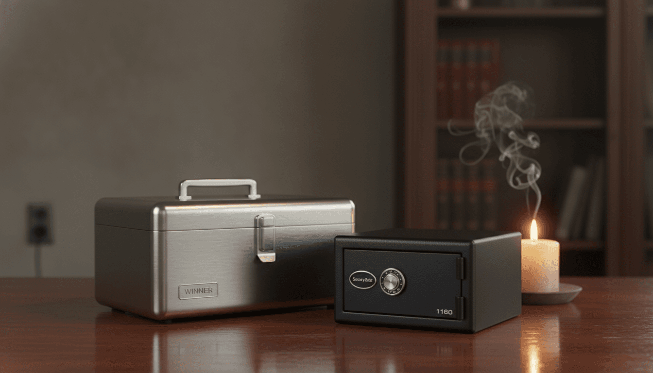 Best Small Fireproof Safes (0.5 cu ft or Less)