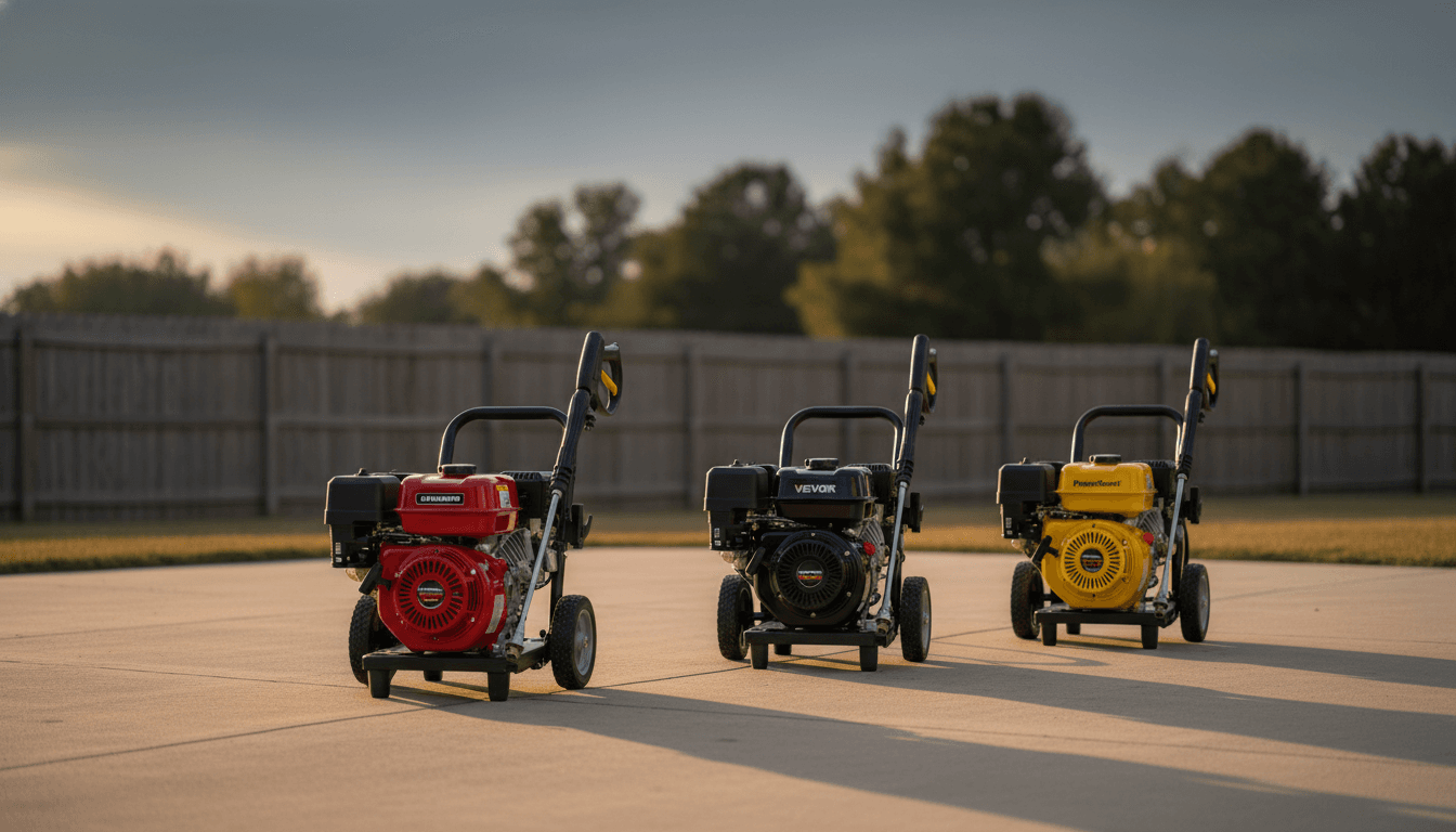 Best Budget Gas Pressure Washers Under $400