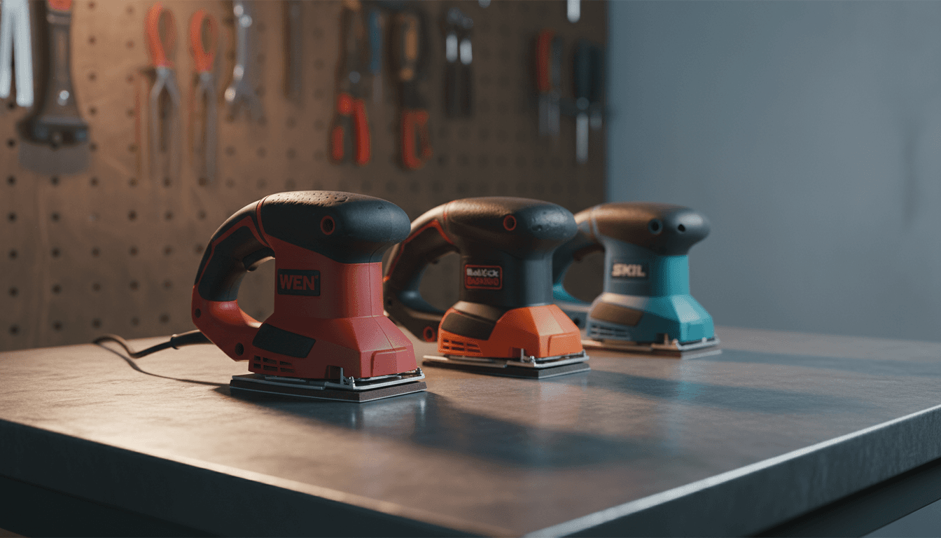 Best Compact Detail Hand Sanders for Tight Spaces