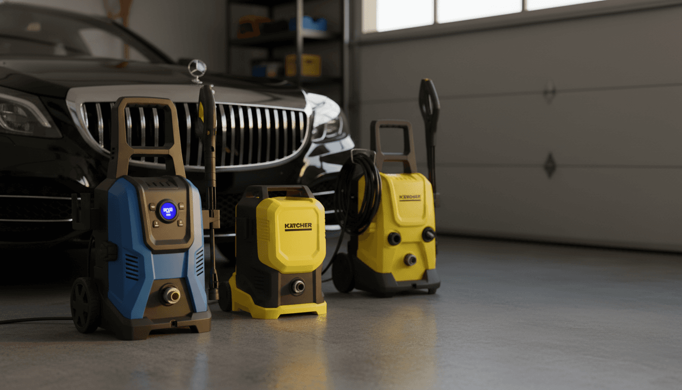 Best High-Pressure Washers for Car Cleaning
