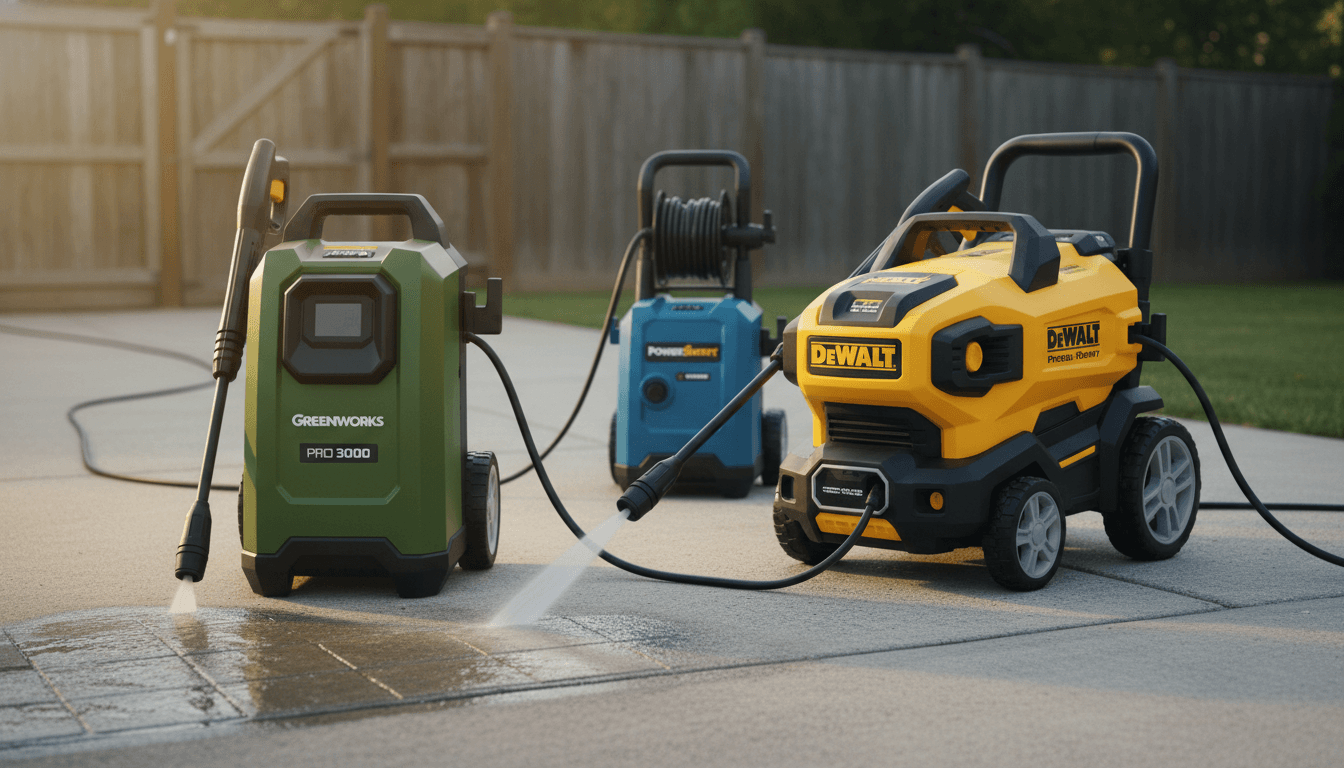 Best High-Pressure Washers with High PSI (3000+ PSI)
