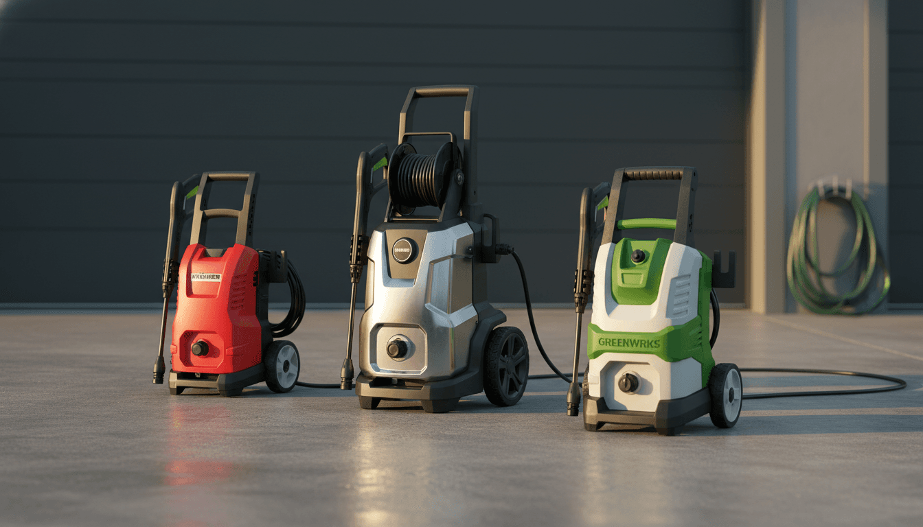 Best High-Pressure Washers with Integrated Detergent Tank or Foam Cannon