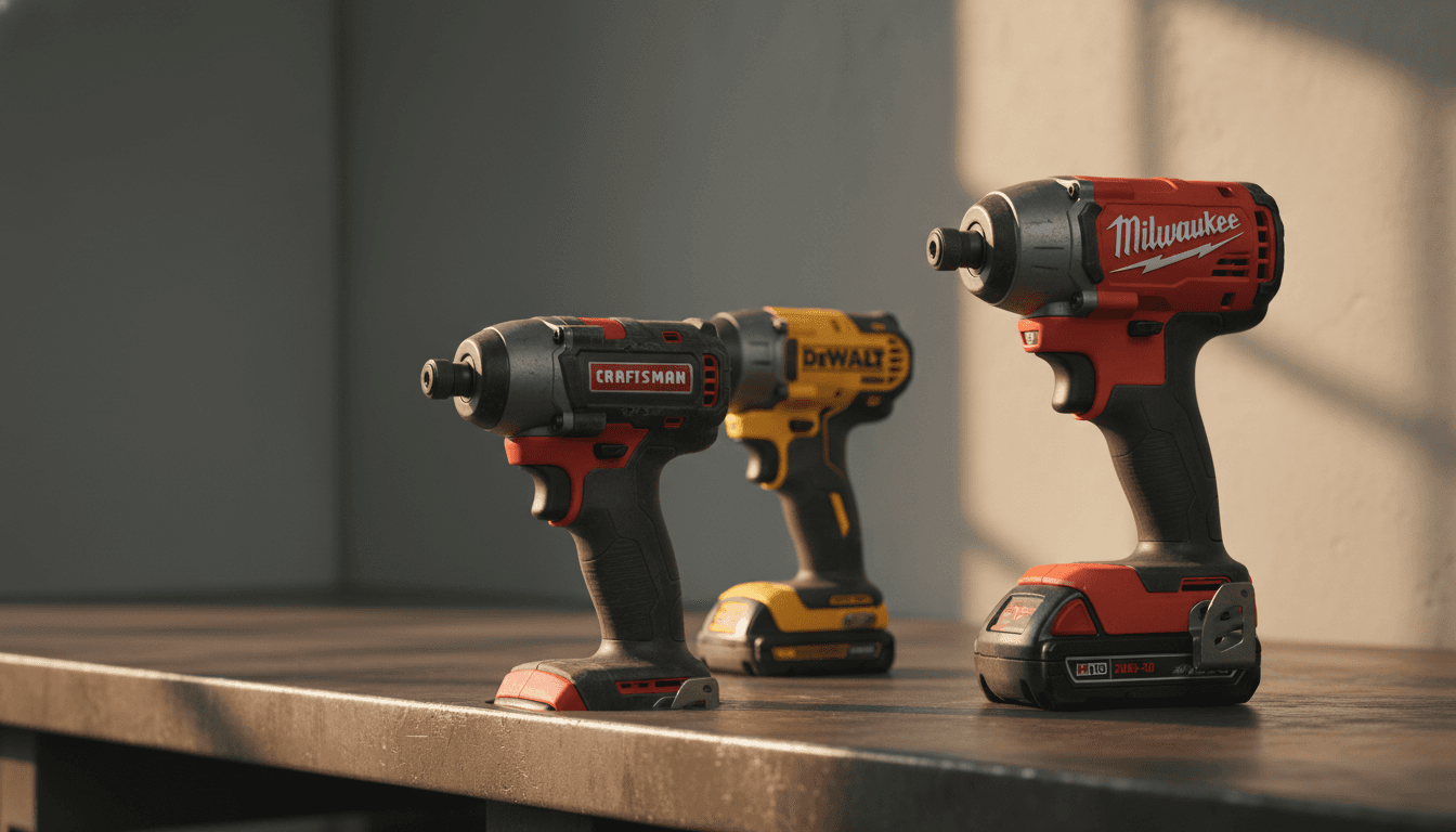 Best 18V Impact Drivers with LED Light