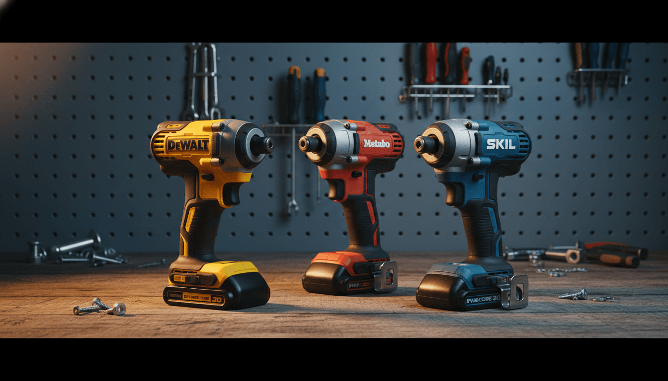 Best 20V MAX Compact Impact Drivers