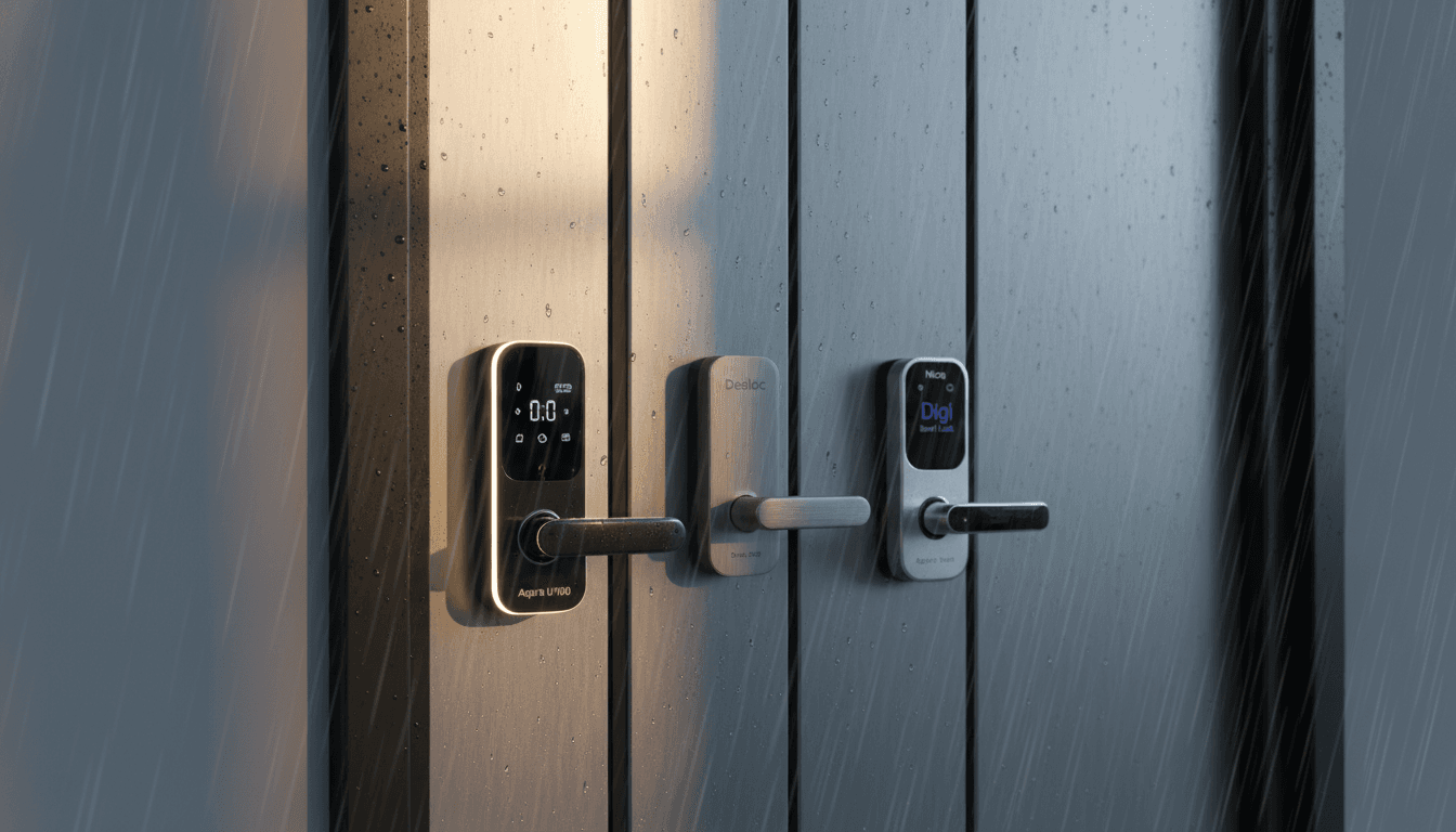Best Keyless Entry Locks with Weatherproof IP Rating