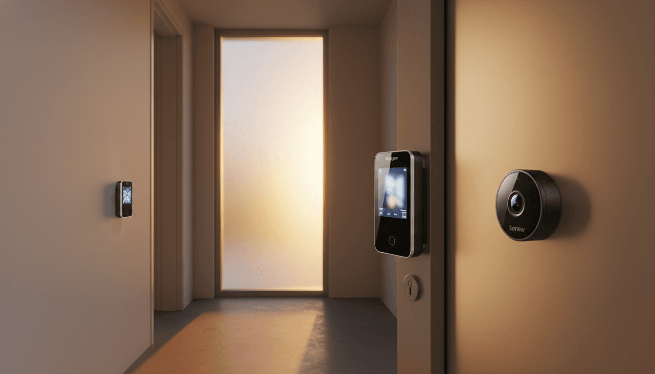Best Peephole Cameras with Wide-Angle View