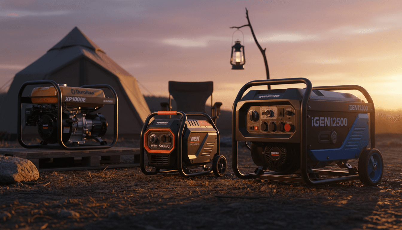 Best Gasoline-Powered Portable Generators