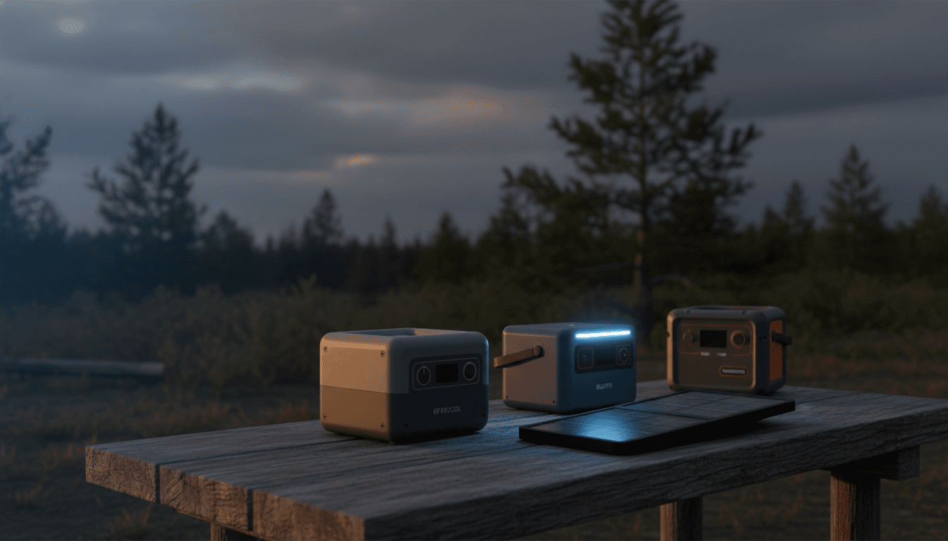 Best Solar Rechargeable Portable Power Stations
