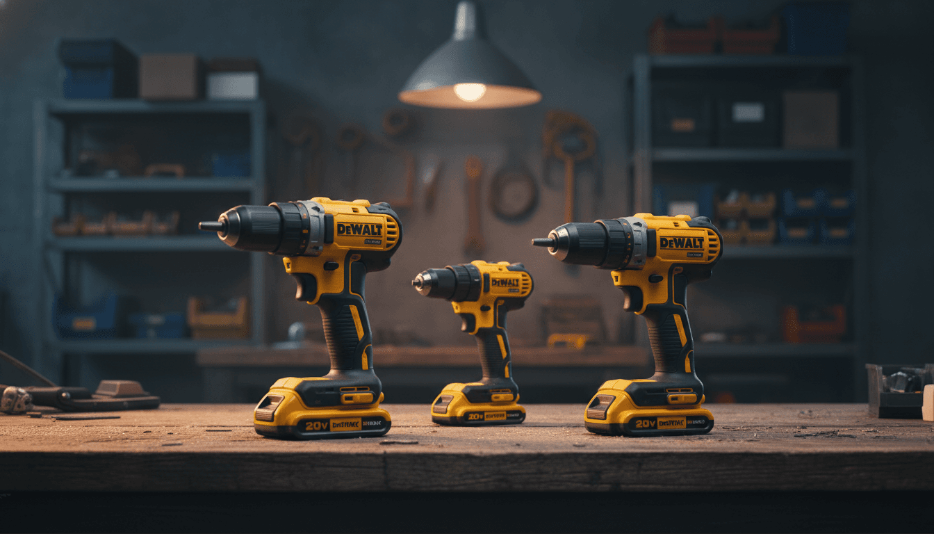 Best DeWalt 20V MAX Rechargeable Drills