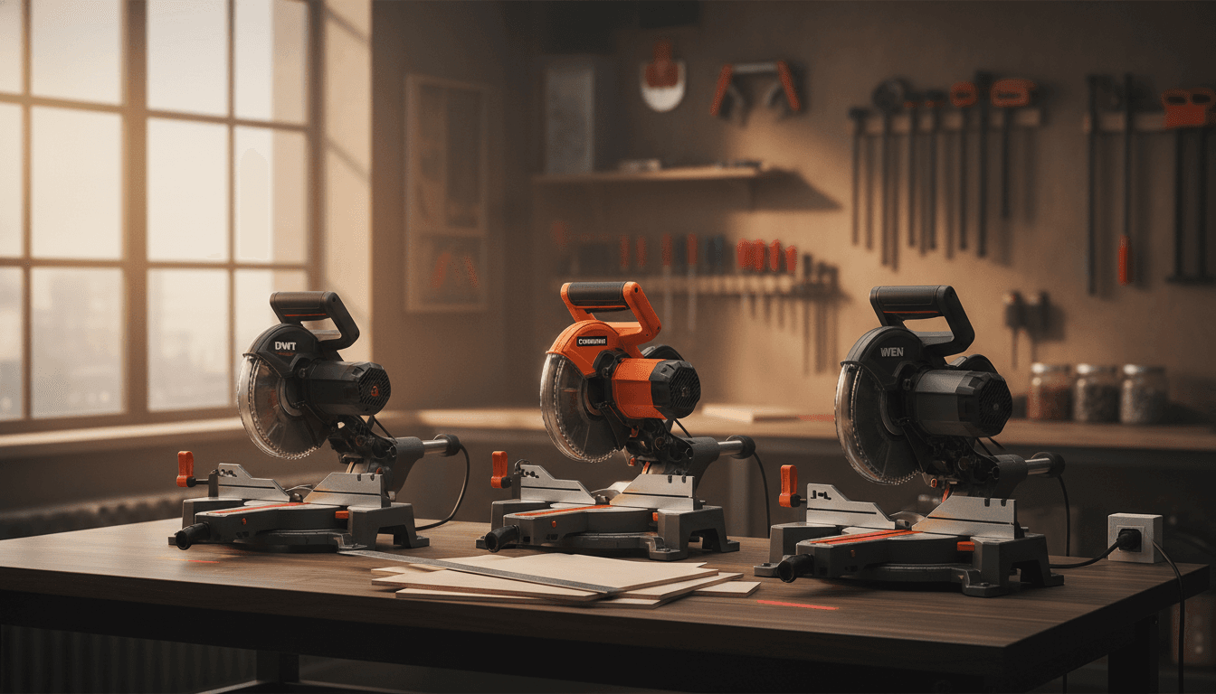 Best Corded Sliding Compound Saws with Laser Guide