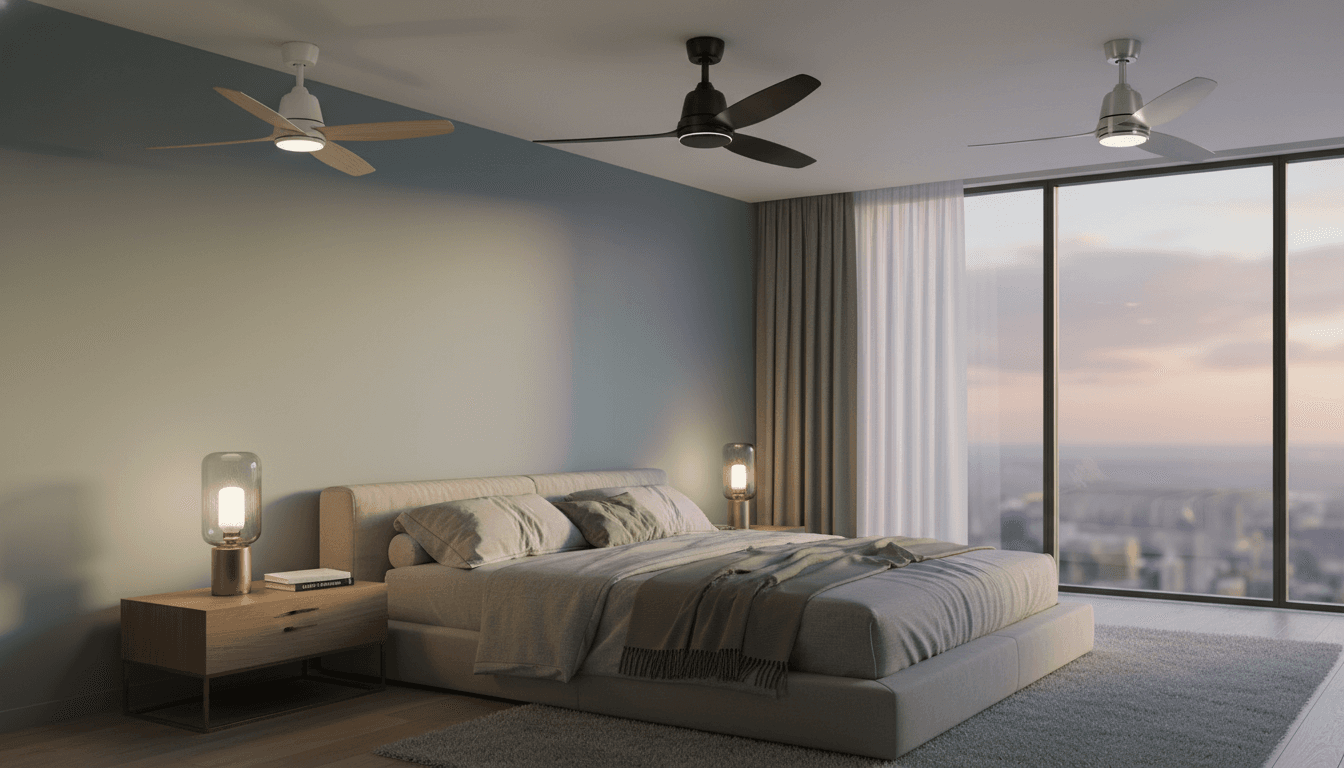 Best Bedroom‑Friendly Smart Ceiling Fans
