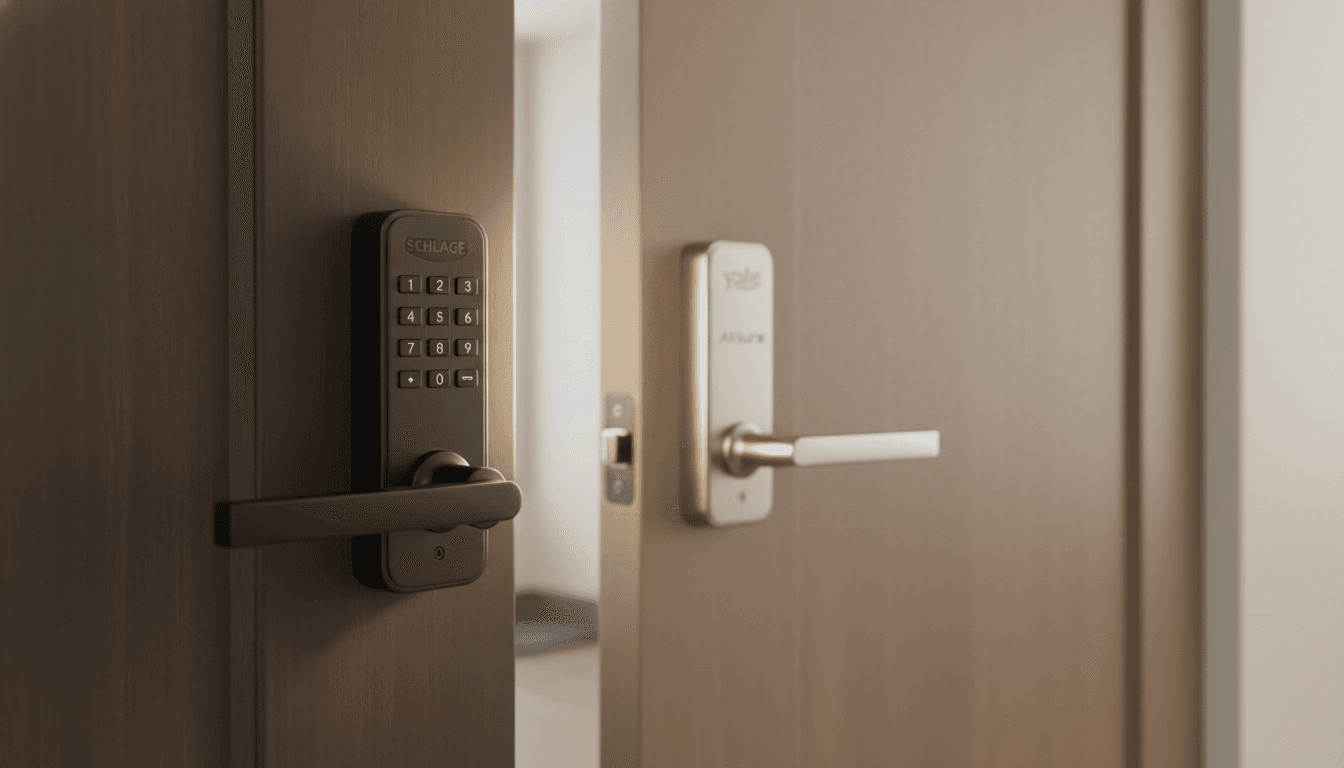 Best Smart Lever Locks with Alexa or Google Assistant Compatibility